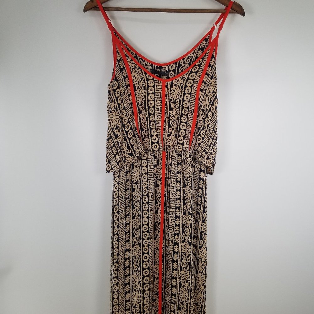 THML Maxi Boho Spaghetti Strap Dress
